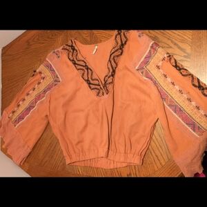 Free People Hippie Top Size Medium